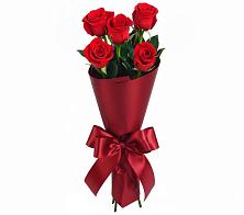 Букет 5 Красных роз Эдлесс Лав в Дубне