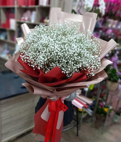 Букет цветов из: Гипсофила в Дубне
