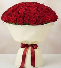 Букет 101 Красная роза Милано #REPLACE_PRED# Дубне
