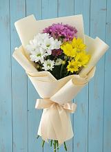 Букет цветов из:  Хризантемы #REPLACE_PRED# Дубне