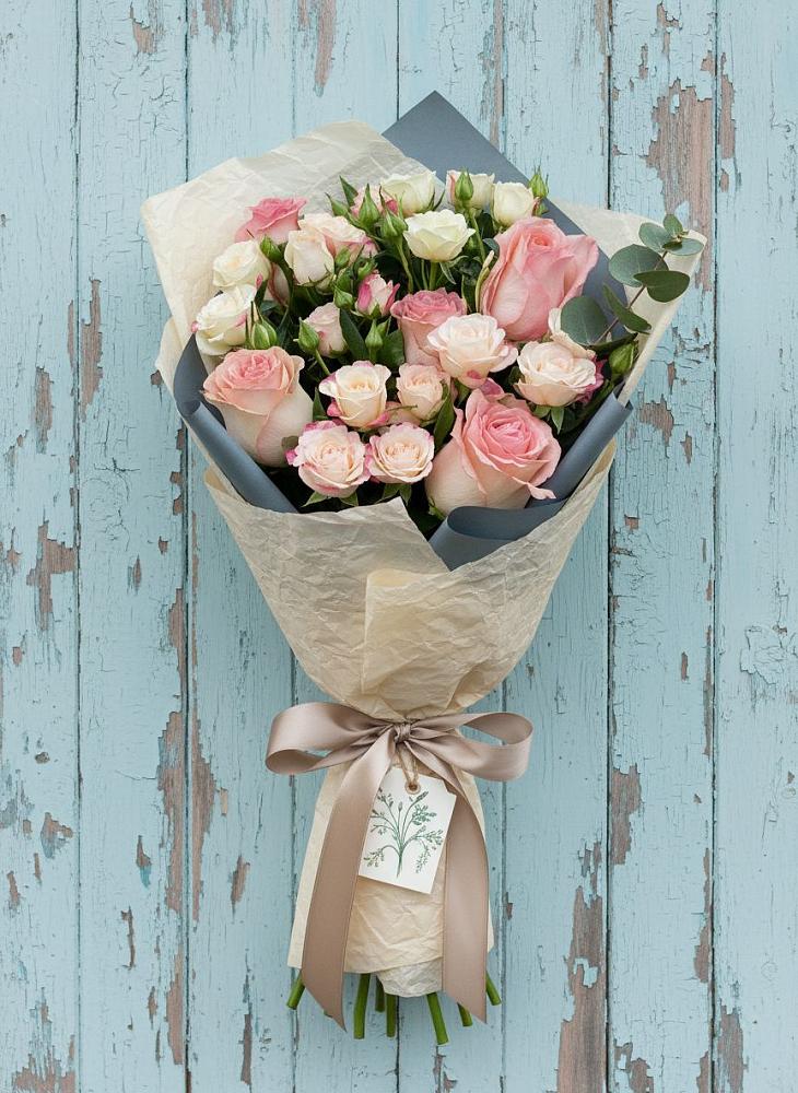 Букет цветов из: Розы в Дубне