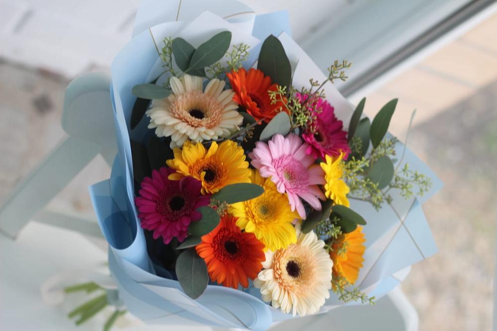 Букет цветов из: Герберы в Дубне