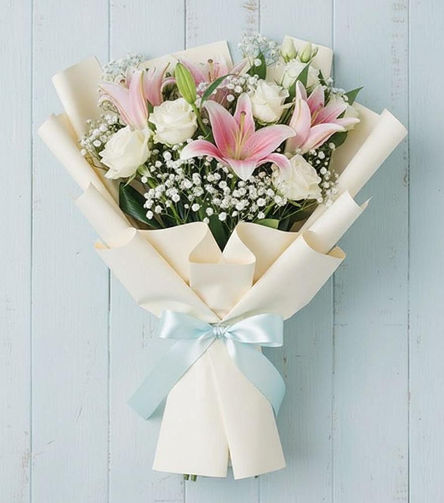 Букет цветов из: Лилии в Дубне