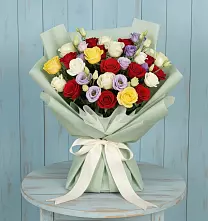 Букет цветов из:  Розы #REPLACE_PRED# Дубне