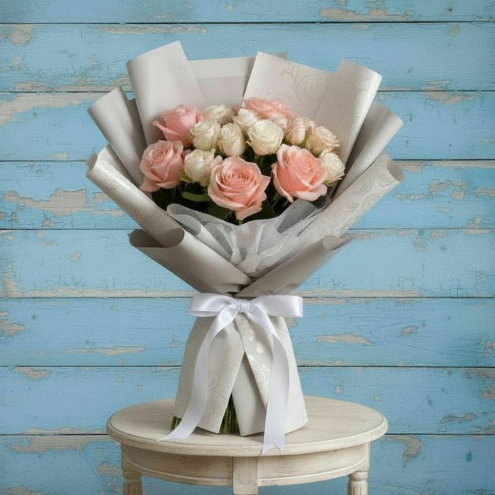 Букет цветов из: Розы в Дубне