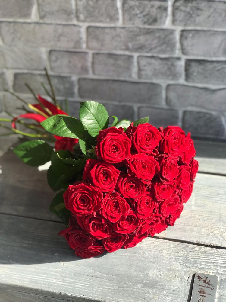 Букет Красные розы Фридом в Дубне
