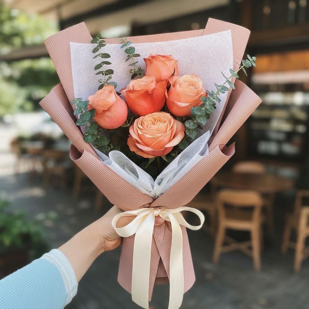 Букет цветов из: Розы в Дубне