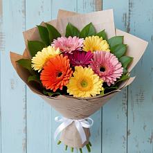 Букет цветов из:  Герберы #REPLACE_PRED# Дубне