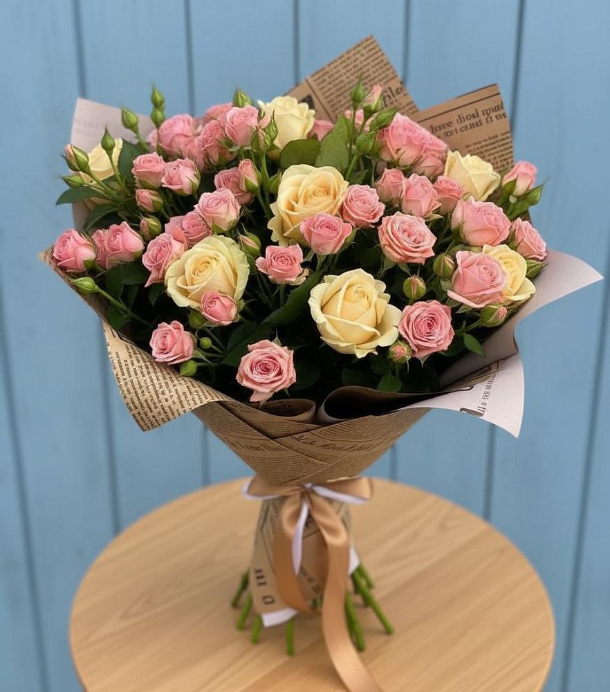 Букет цветов из: Розы в Дубне