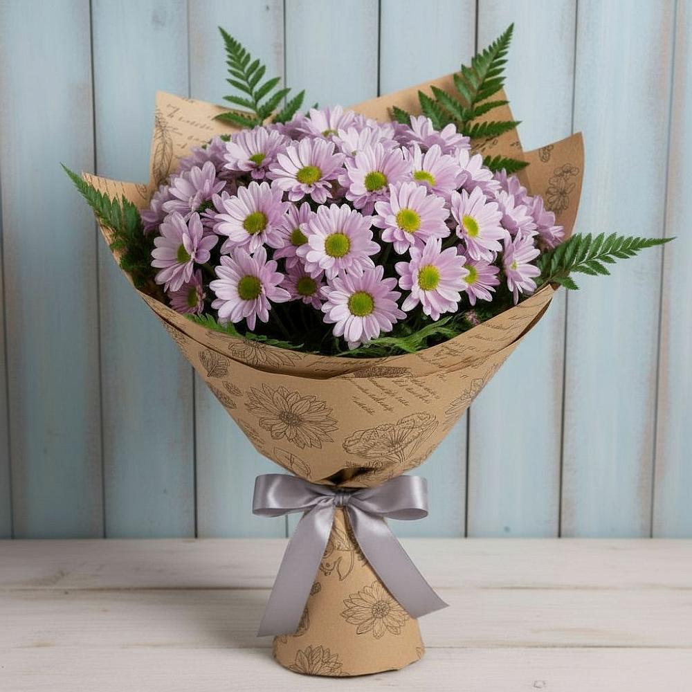 Букет цветов из: Хризантемы в Дубне
