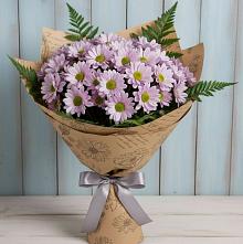 Букет цветов из:  Хризантемы #REPLACE_PRED# Дубне