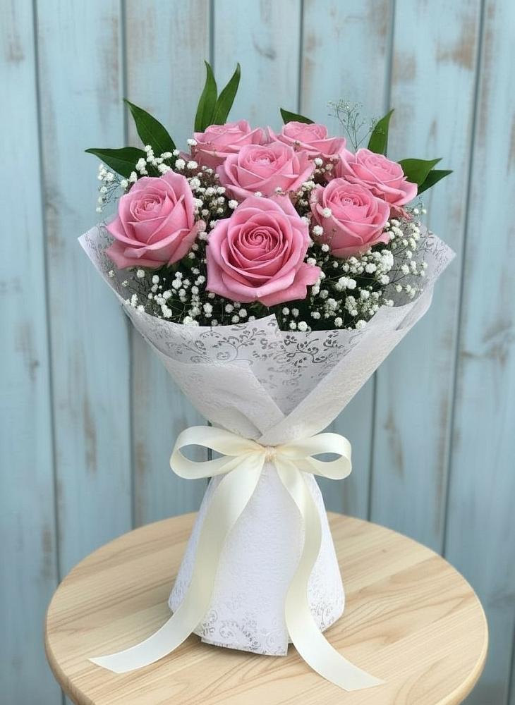 Букет цветов из: Розы в Дубне