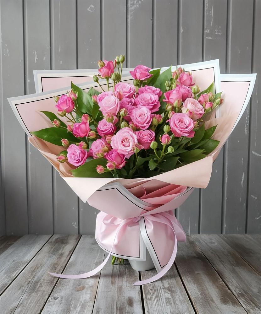 Букет Розовый кустик в Дубне