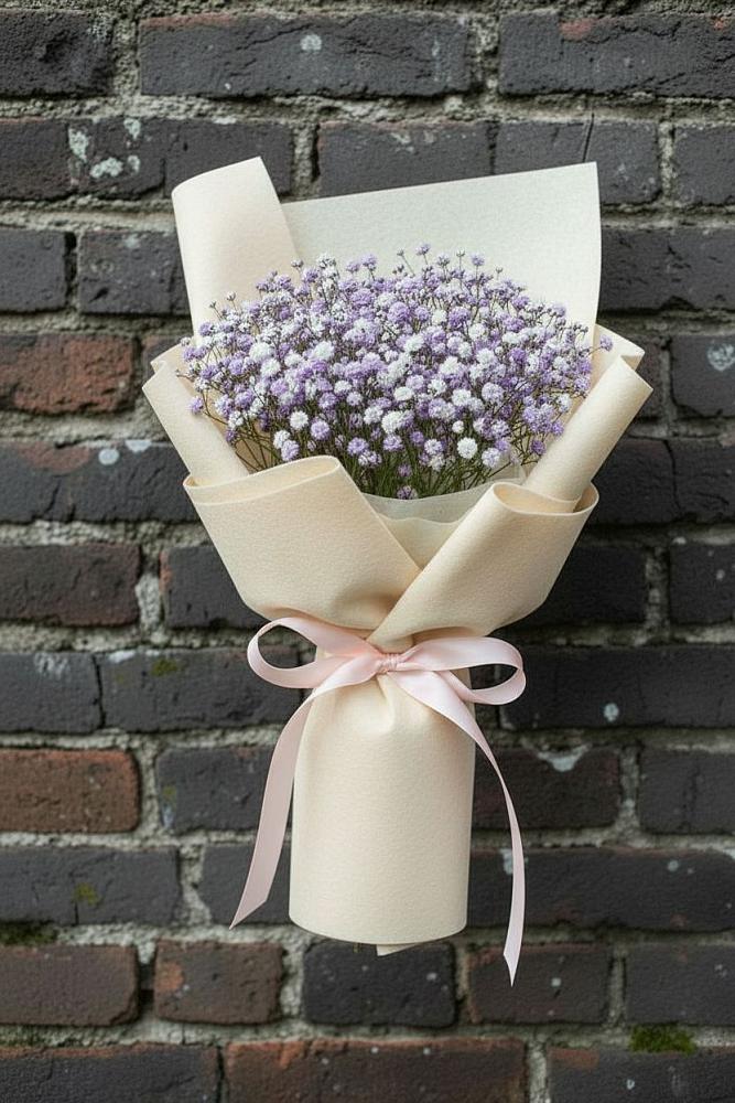 Букет цветов из: Гипсофила в Дубне