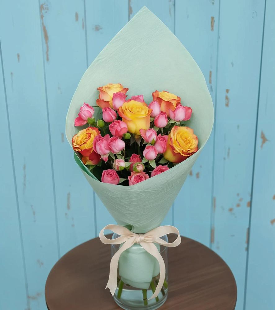 Букет цветов из: Розы в Дубне