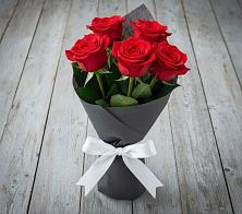 Букет 5 Красных роз Эдлесс Лав #REPLACE_PRED# Дубне