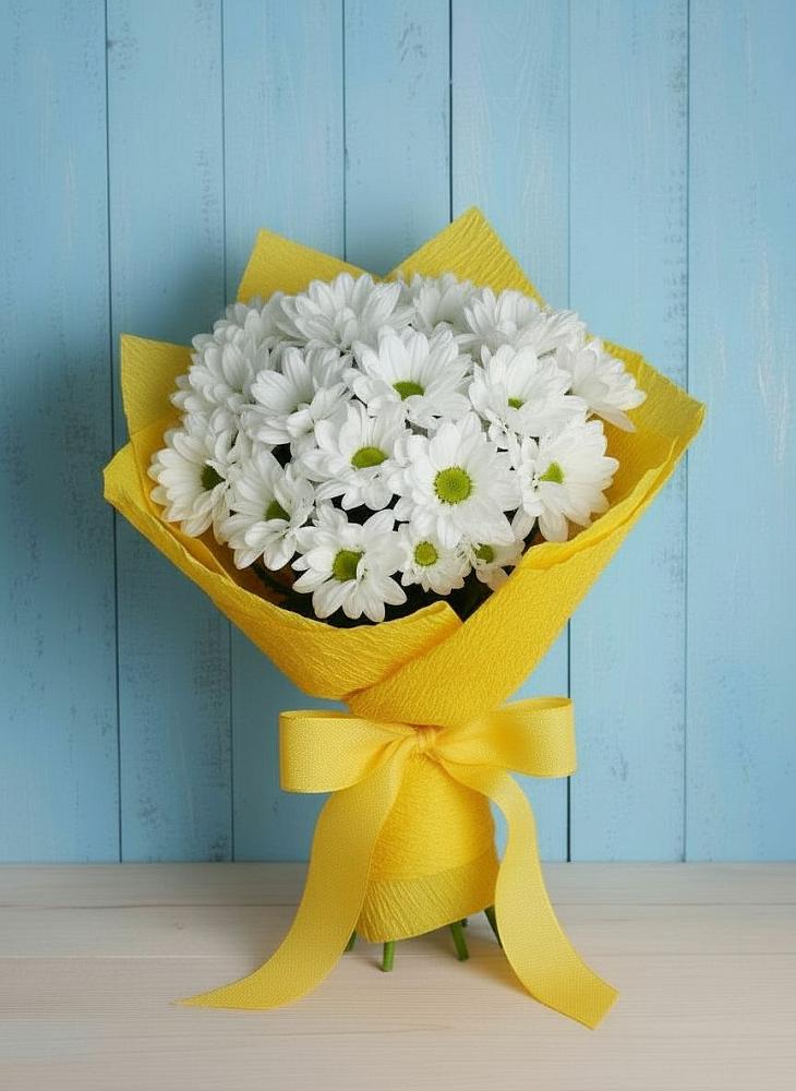 Букет цветов из: Хризантемы в Дубне