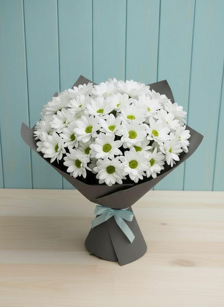 Букет цветов из: Хризантемы в Дубне