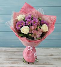 Букет цветов из:  Герберы в Дубне