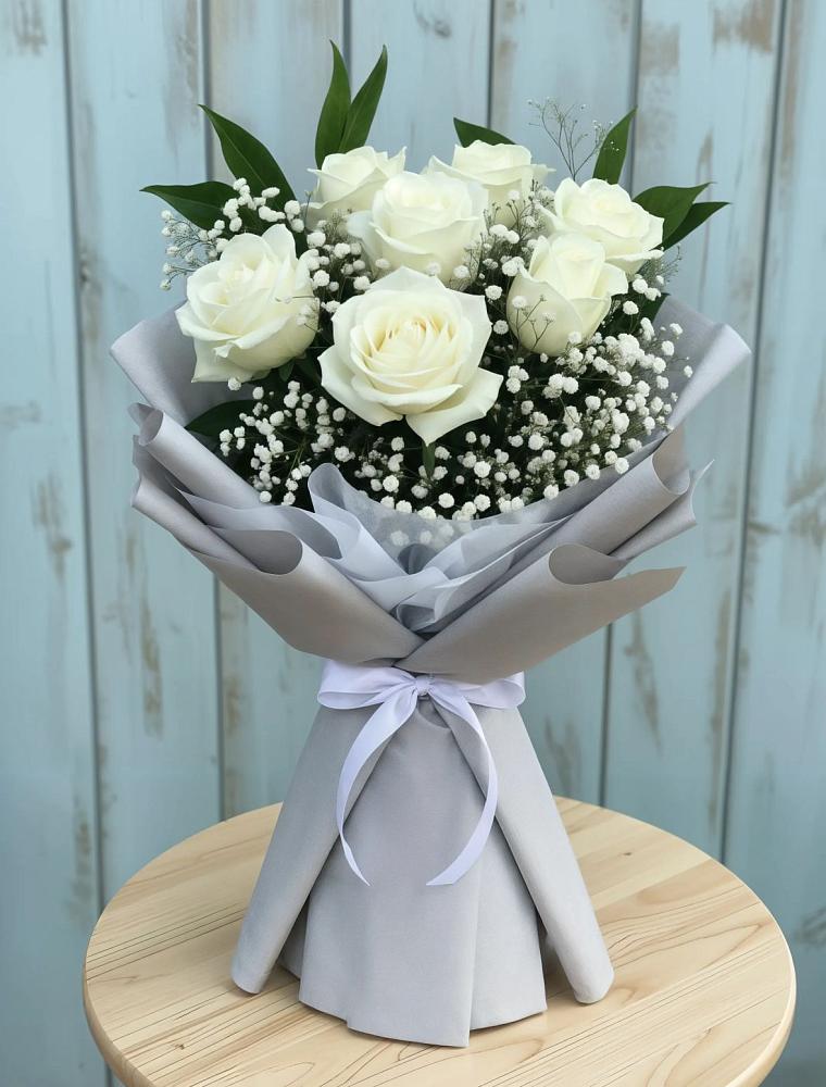 Букет цветов из: Розы в Дубне