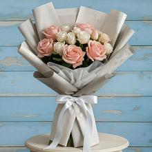 Букет цветов из:  Розы в Дубне