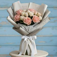 Букет цветов из:  Розы в Дубне