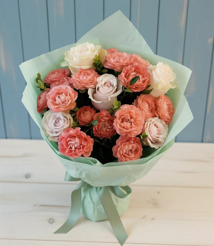 Букет цветов из: Розы в Дубне