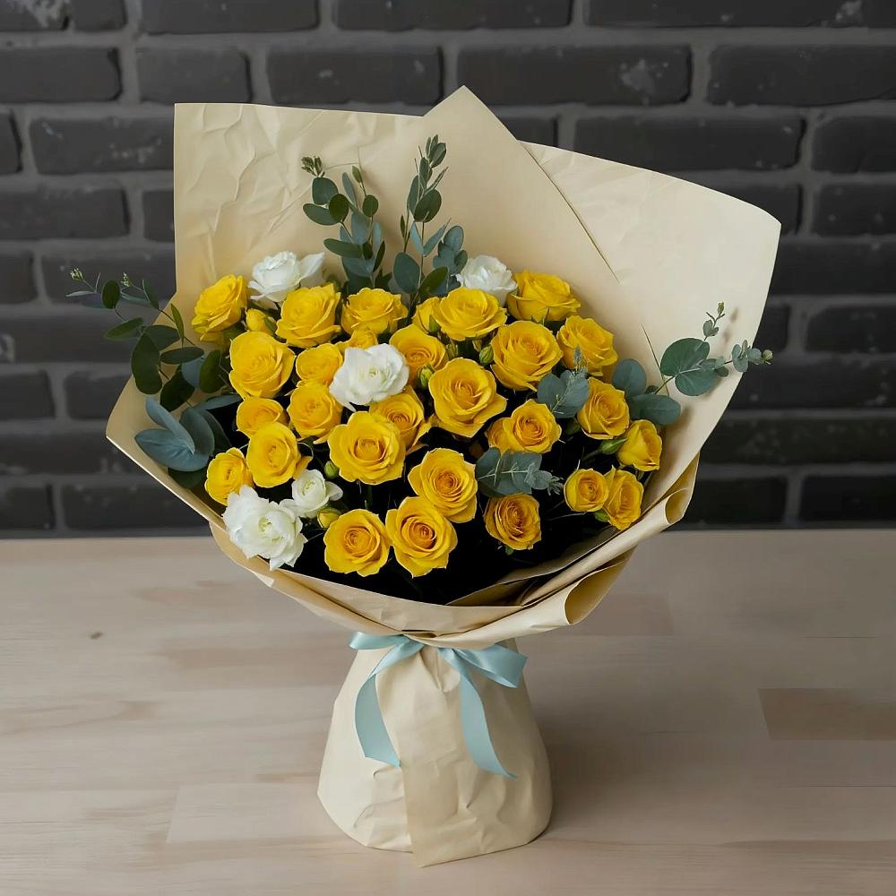 Букет цветов из: Розы в Дубне