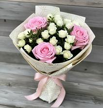 Букет цветов из:  Розы в Дубне