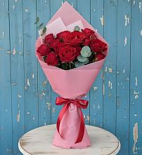 Букет цветов из:  Розы в Дубне