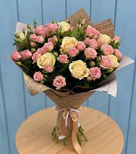 Букет цветов из:  Розы в Дубне