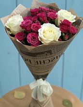 Букет цветов из:  Розы в Дубне