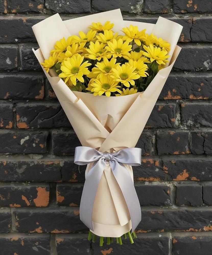 Букет цветов из: Хризантемы в Дубне