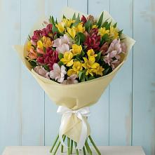 Букет цветов из:  Альстромерии в Дубне