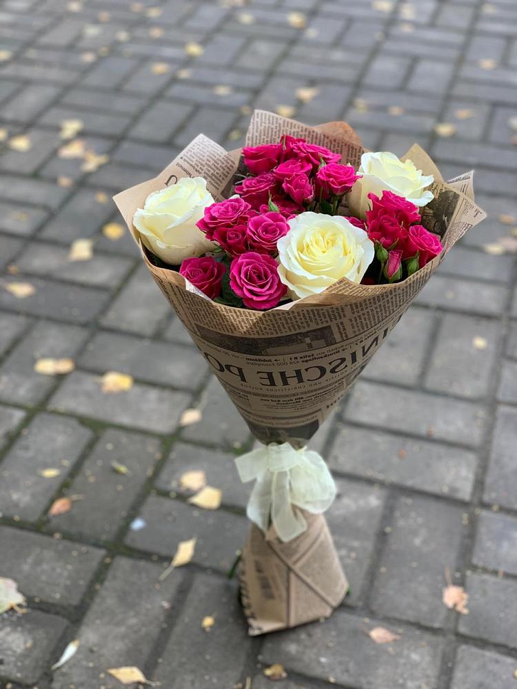 Букет цветов из: Розы в Дубне