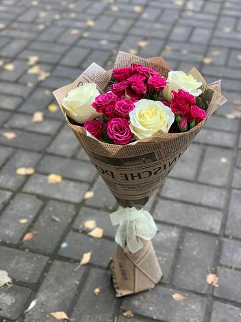 Букет цветов из: Розы в Дубне