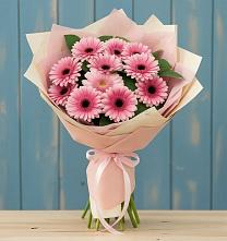 Букет цветов из:  Герберы #REPLACE_PRED# Дубне