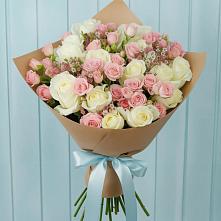 Букет цветов из:  Розы в Дубне